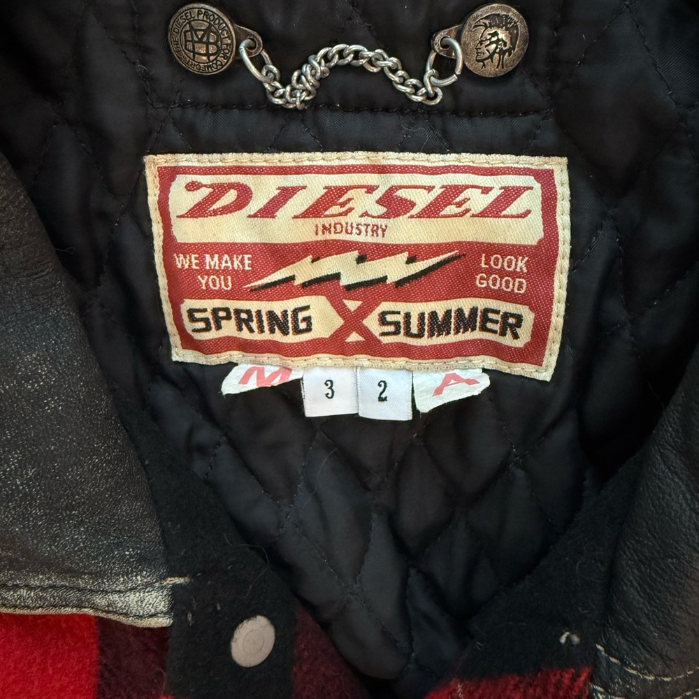 Diesel Patch-Work Bomber Jacket - image 6